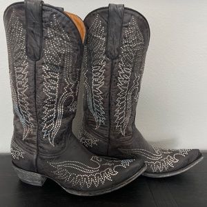 New Old Gringo Swarovski crystal boots